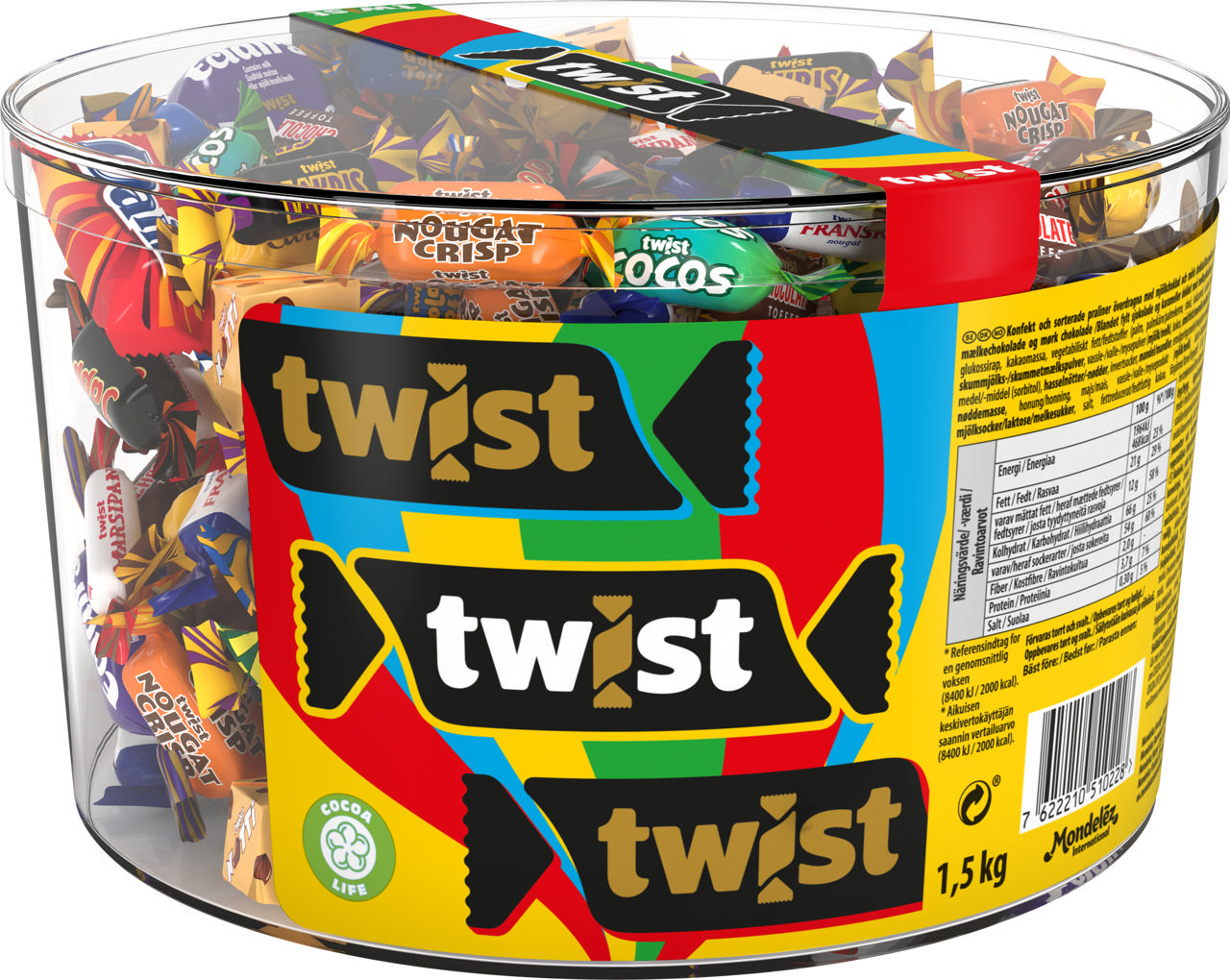 Marabou Twist Cylinder 4x1.5kg