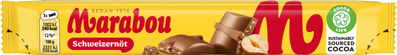 Marabou Schweizernöt 43g