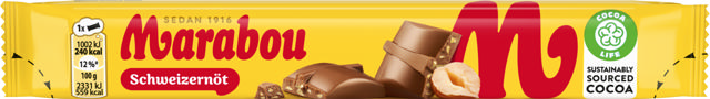 Marabou Schweizernöt 43g