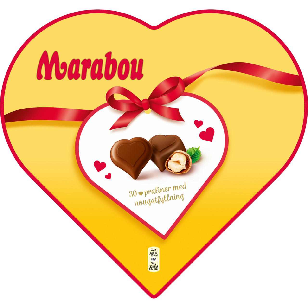 Marabou Hjärtan 165g