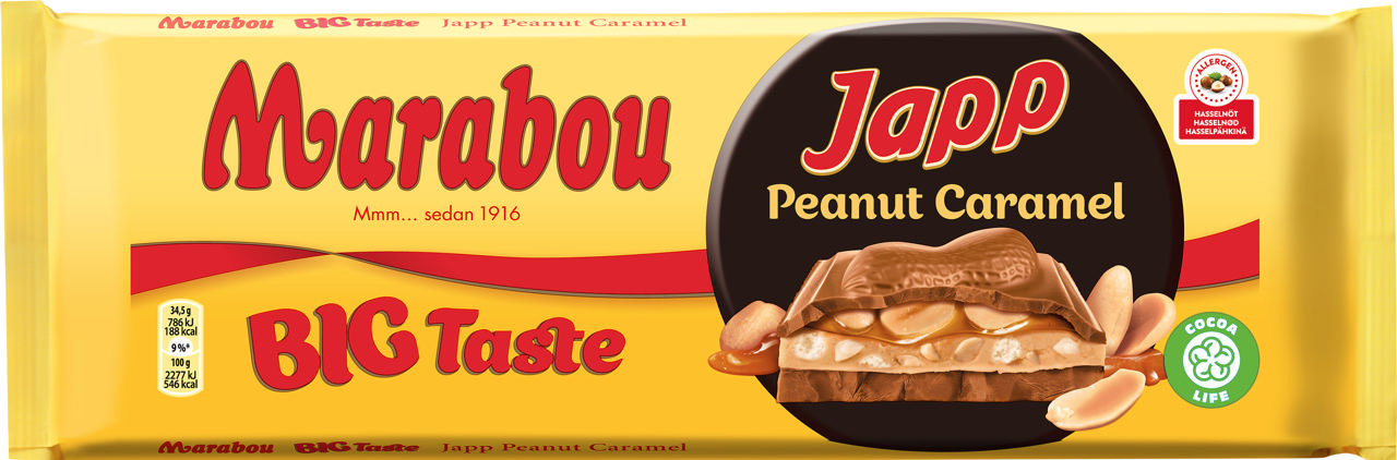 Marabou Big Taste Japp Peanut 276g