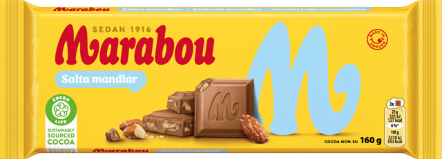 MARABOU SALTA MANDLAR 160