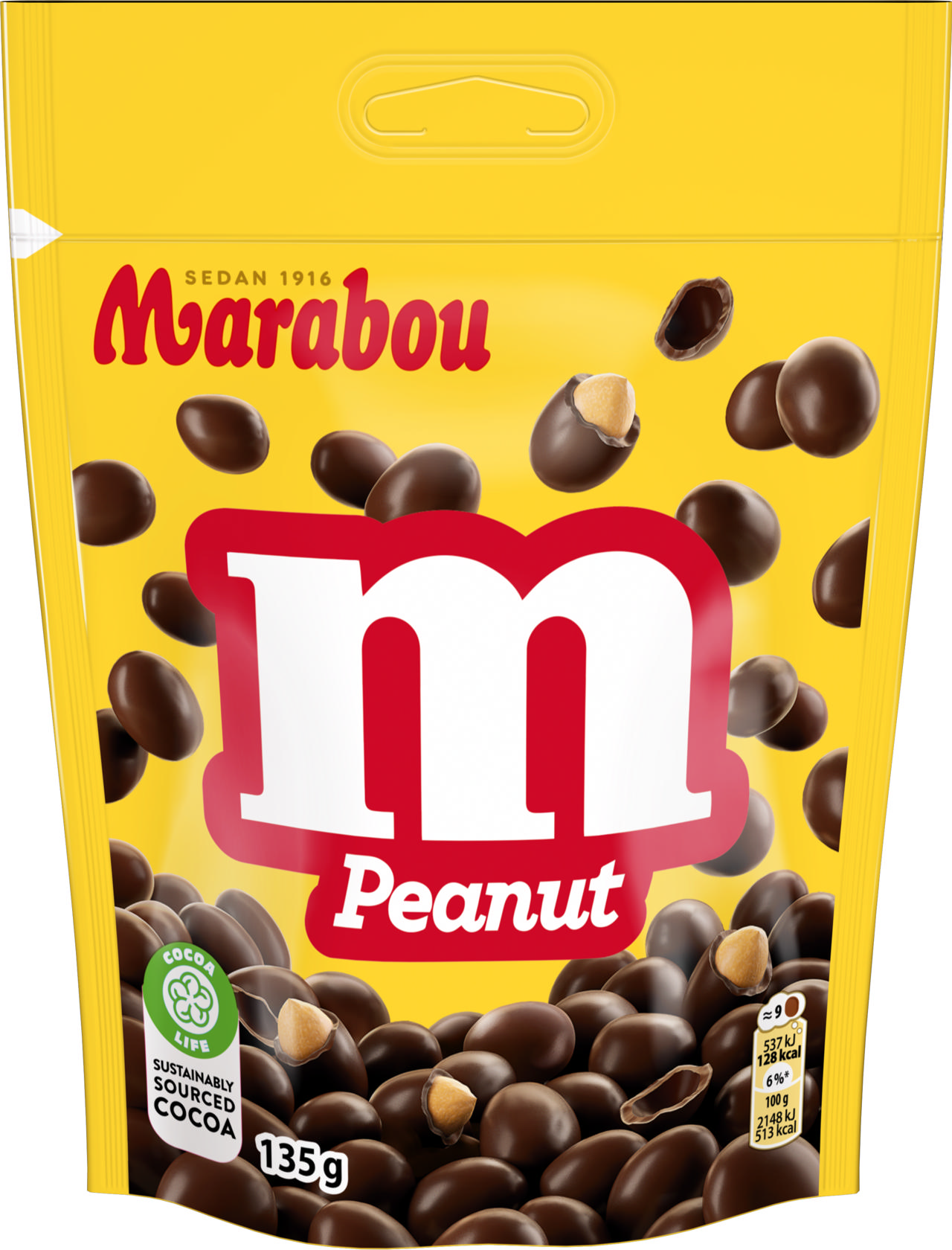 Marabou M Peanut 135g