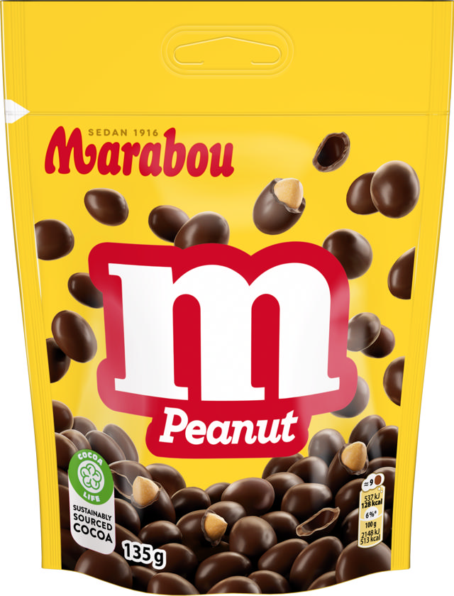MARABOU M PEANUT 135G