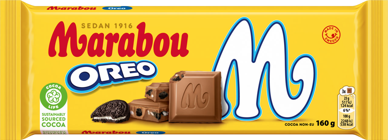 Marabou Oreo 160g