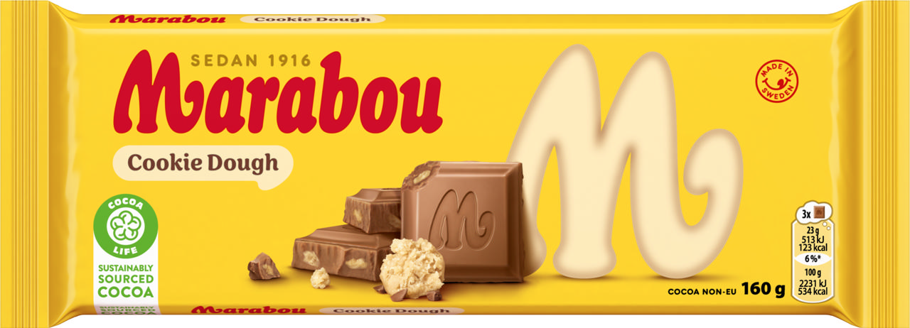 Marabou Cookie Dough 160g