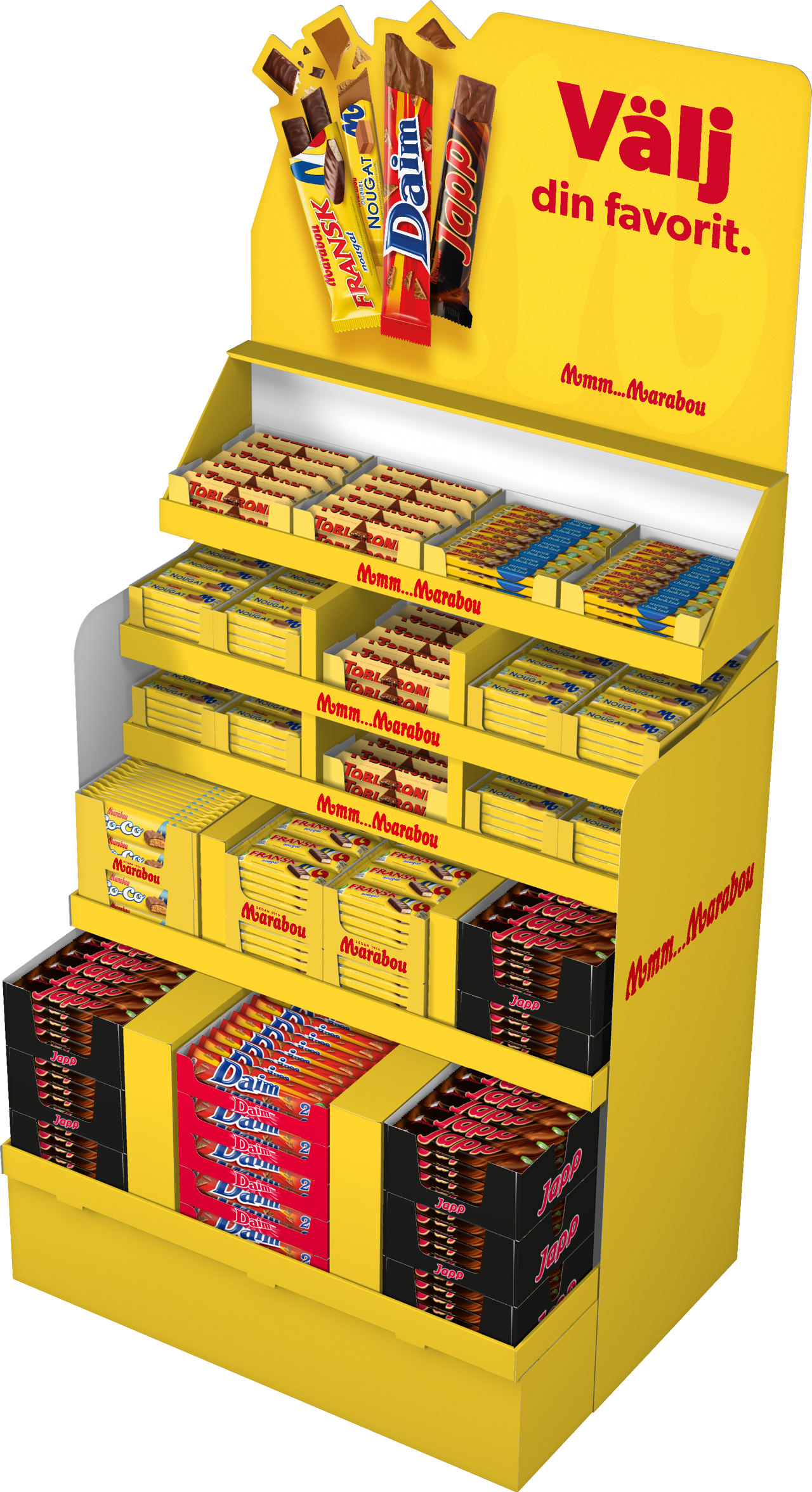 Marabou Dubbla 43-60g Halvpall 