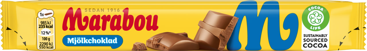 Marabou Mjölkchoklad 43g