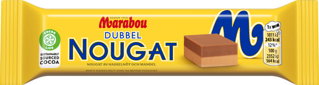 Marabou Dubbelnougat 43g