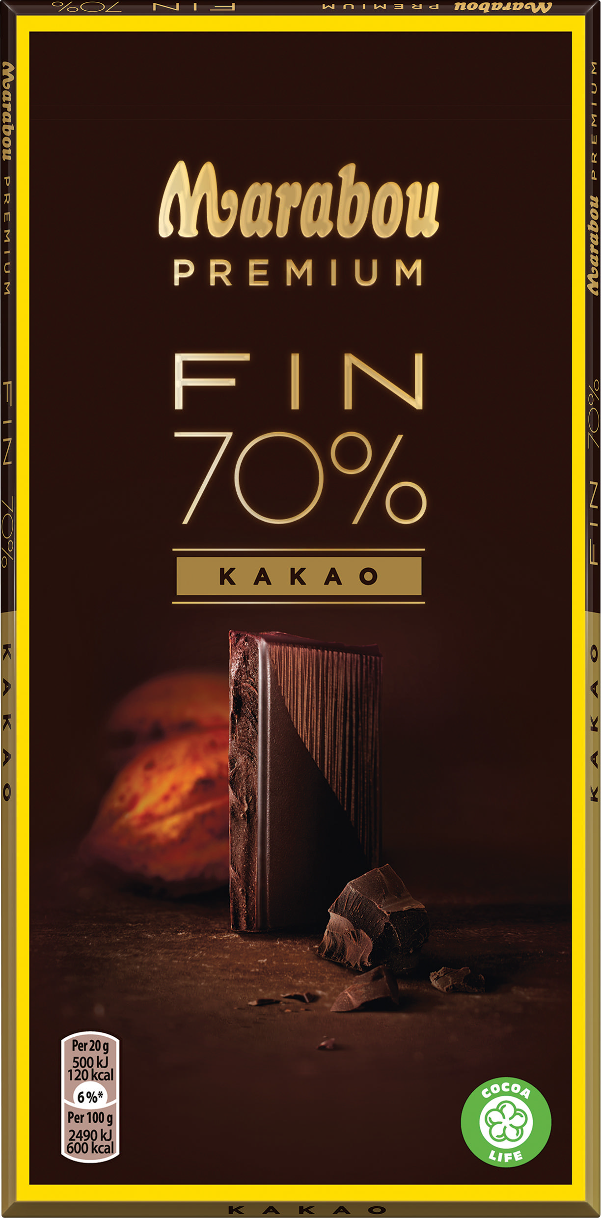 PREMIUM FIN 70% KAKAO100G