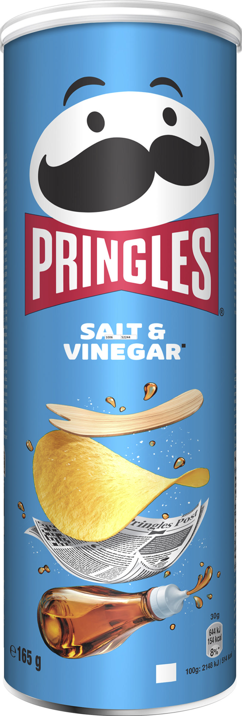 Pringles Salt & Vinegar 165g