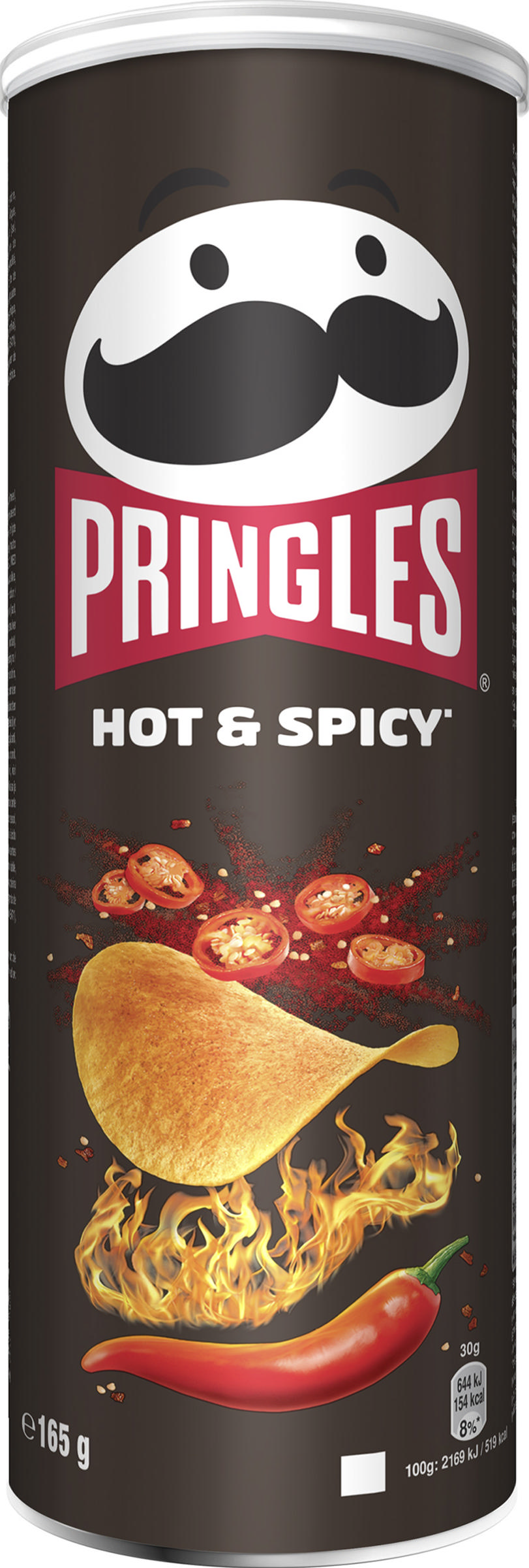 Pringles Hot & Spicy 165g