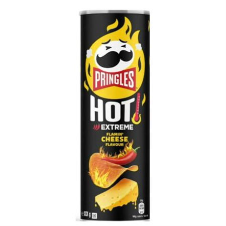 PRINGLES HOT FLAMIN CHEES