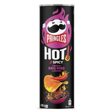 Pringles Hot Smokin BBQ Ribs 160g