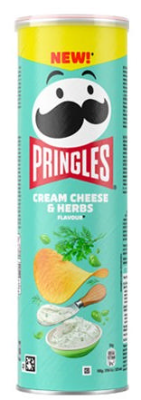 Pringles Cream Cheese & Herbs 165g