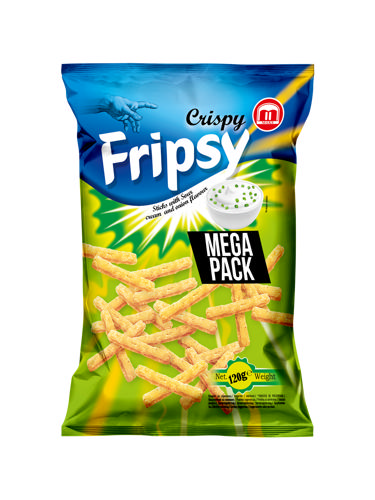 Fripsy Sticks Sourcream & Onion 120g