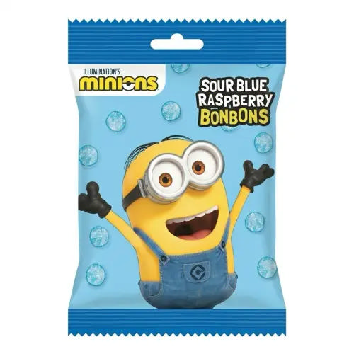 Minions Sour Blue Raspberry BonBons 90g