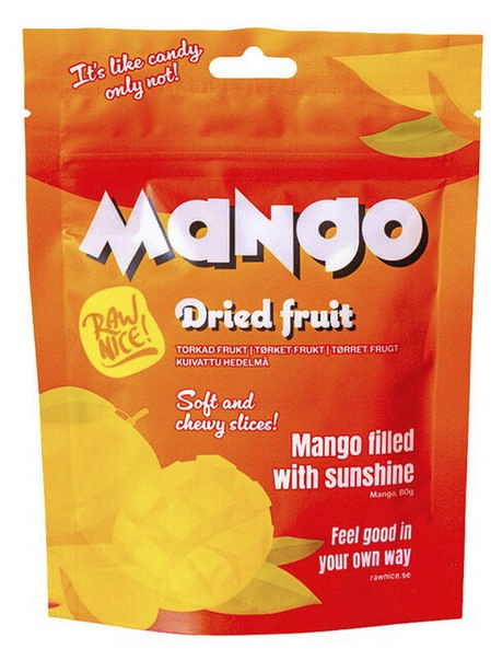 Rawnice Torkad Mango 80g