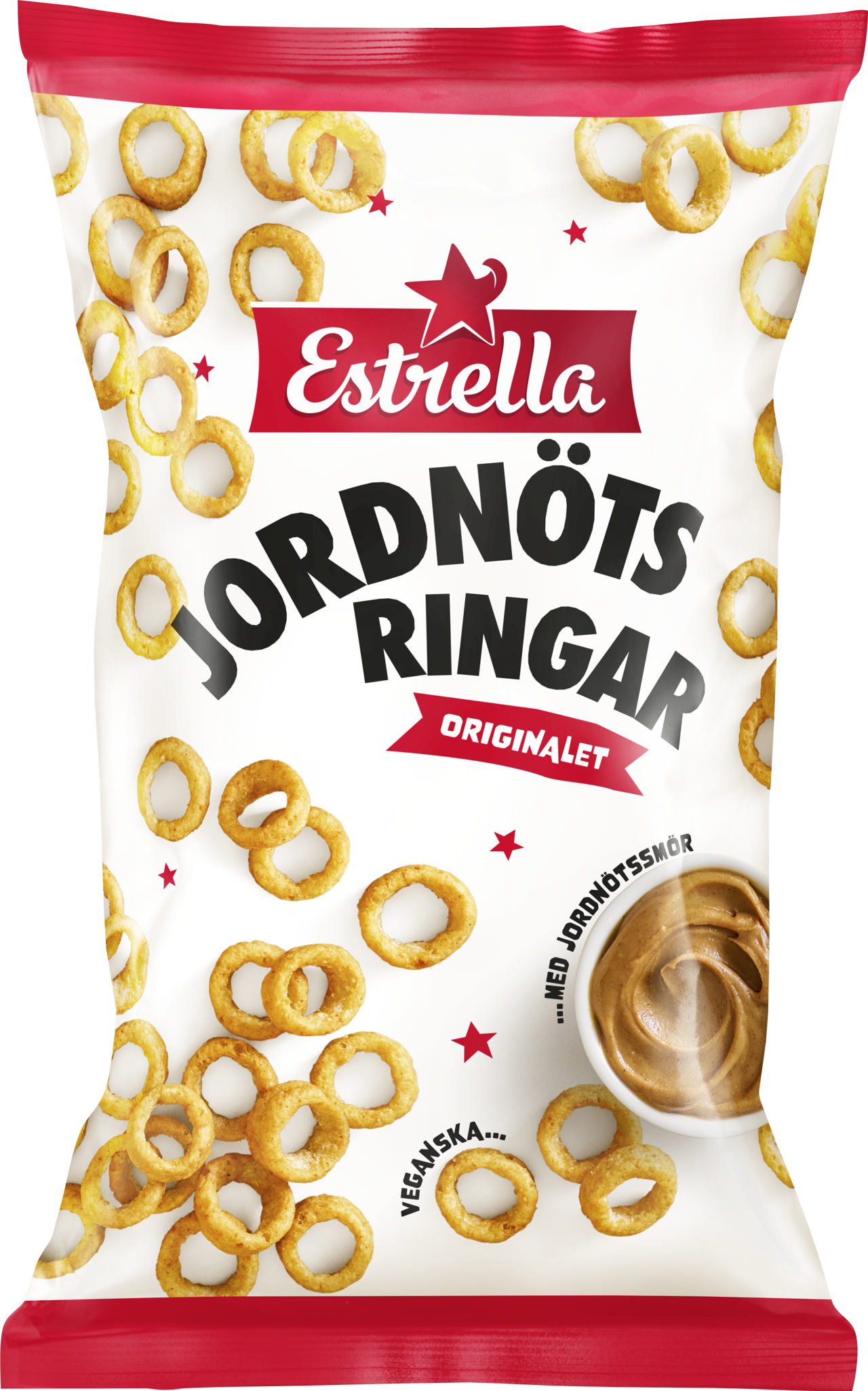 Eestrella Jordnötsringar 175G