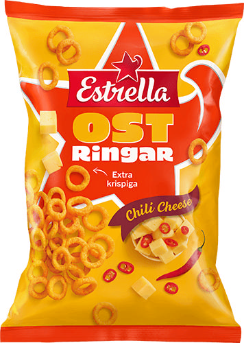 Estrella Ostringar Chili Cheese 200g