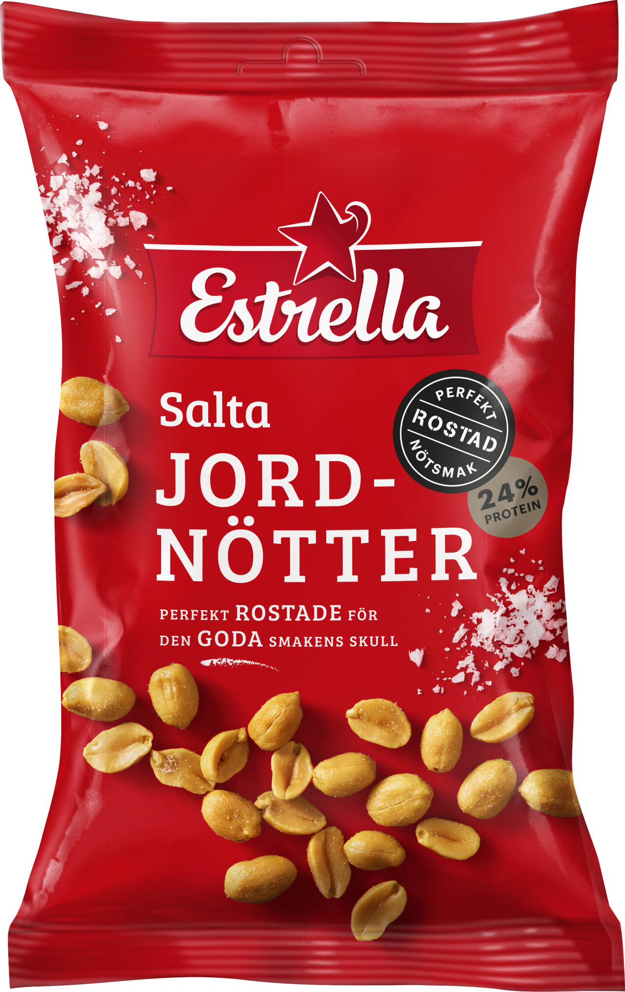 Estrella Jordnötter Salta 160g