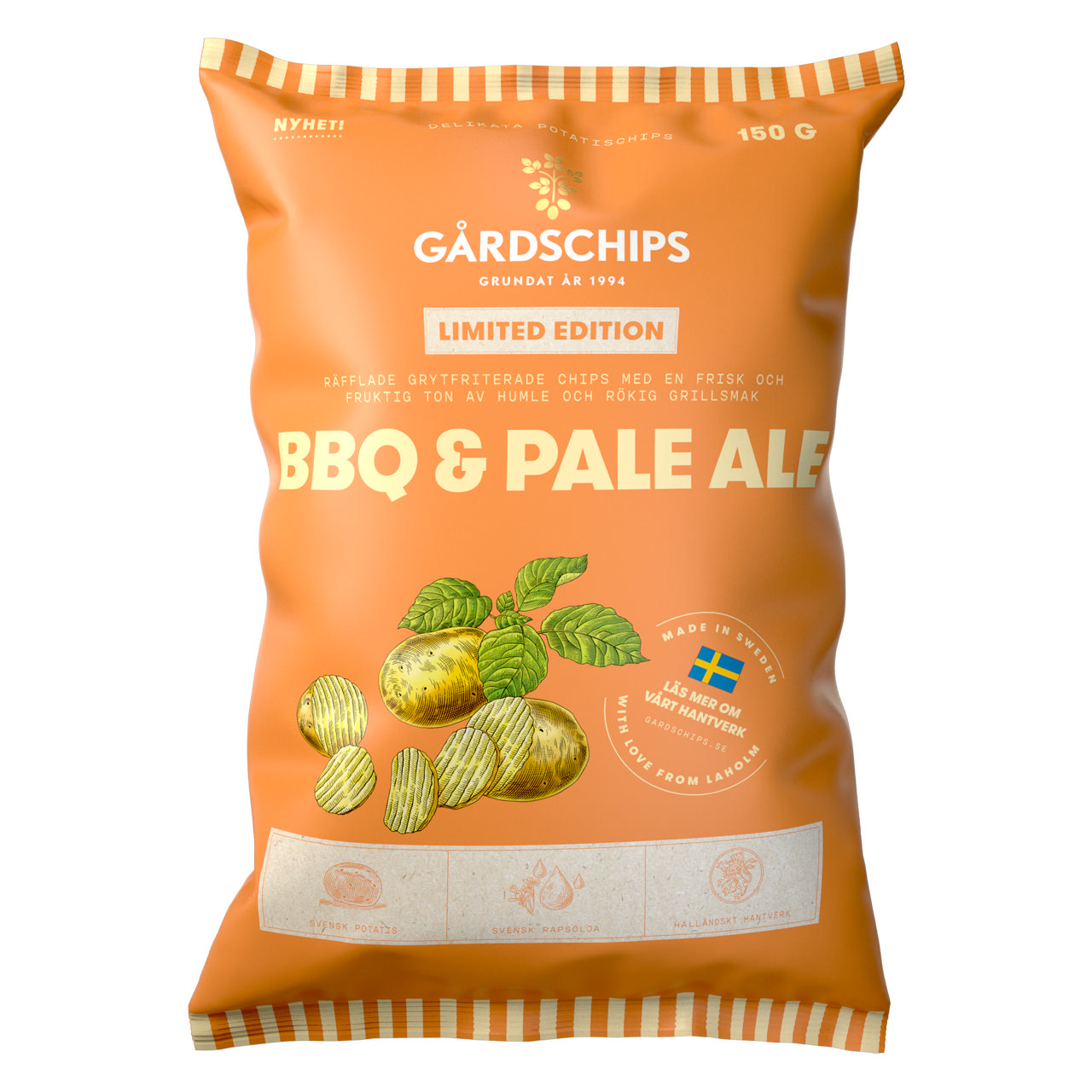 Gårdschips BBQ & IPA Limited Edition 150g