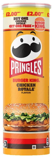 Pringles Burger King Chicken Royale