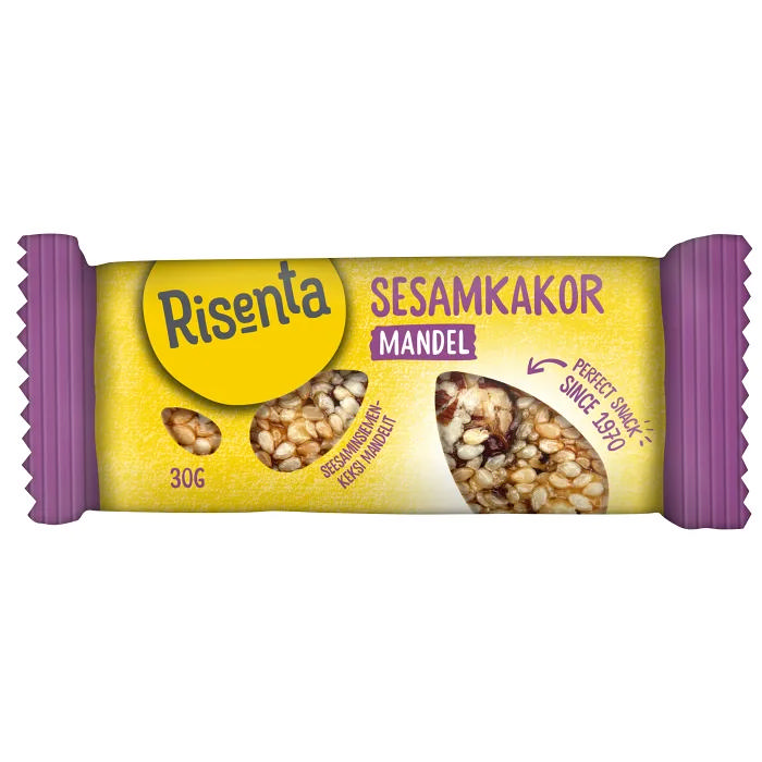 Sesamkakor Mandel 30g