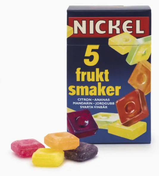 Nickel Frukt 115g