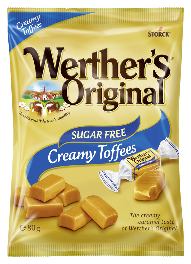 WERTHERS TOFFEE SF 80G