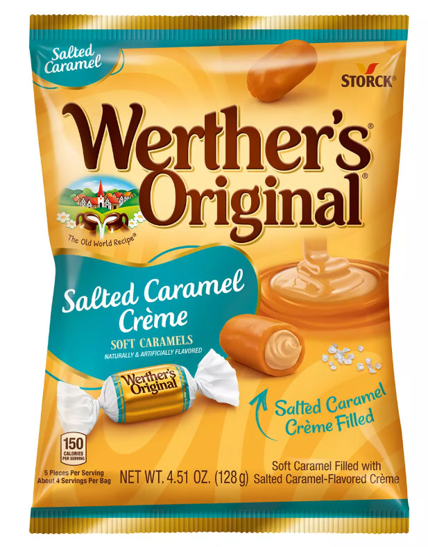 Werthers Salted Caramel 125g