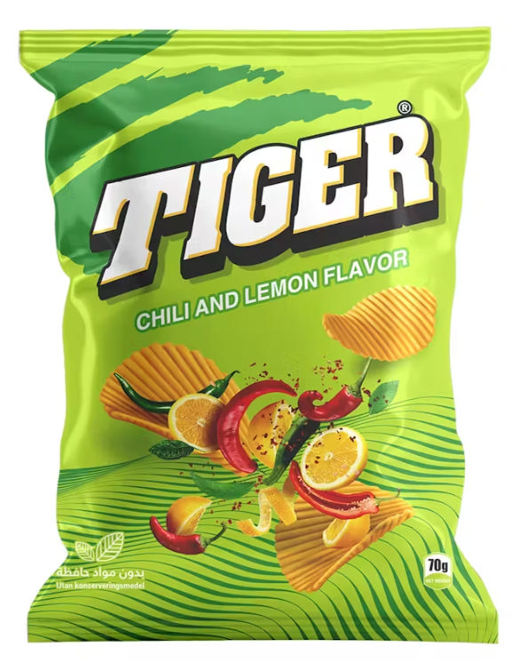 TIGER CHIPS CHILI/LEMON70