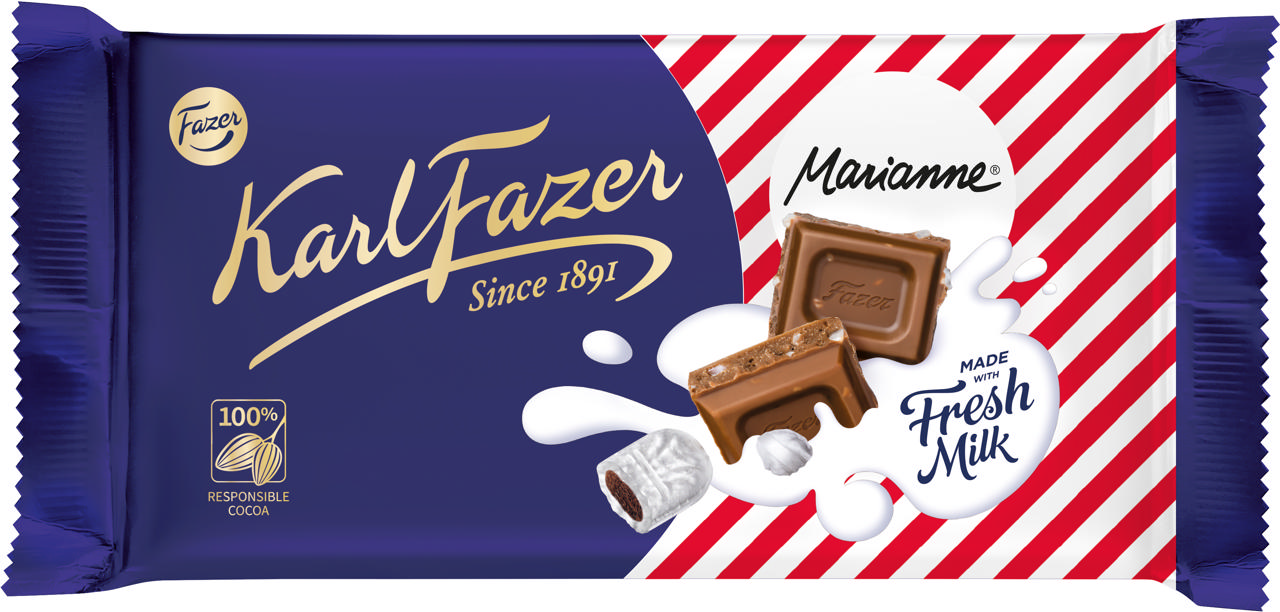 Karl Fazer Marianne Chokladkaka 145g