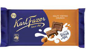 Karl Fazer Salty Toffee Crunch Chokladkaka 145g