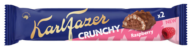 Karl Fazer Crunchy Raspberry 50g