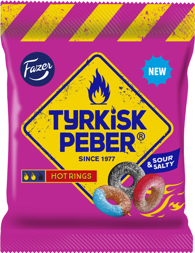 Tyrkisk Peber Hot Rings 120g