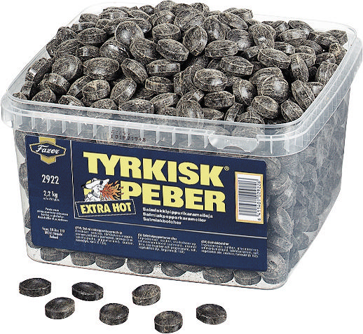 Tyrkisk Peber 2,2kg