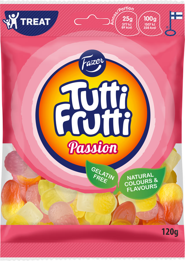 Tutti Frutti Passion 120g