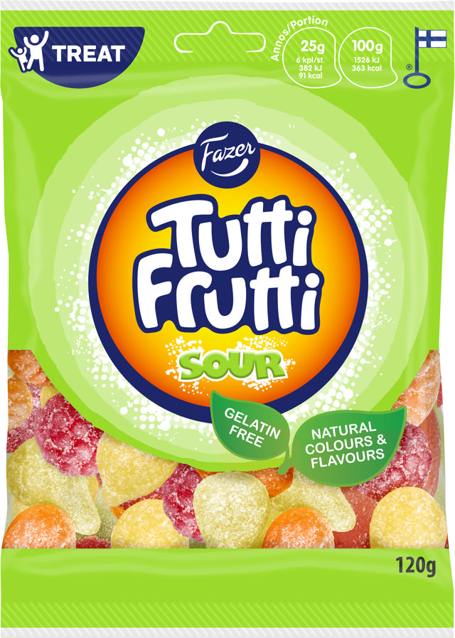 Tutti Frutti Sour 120g