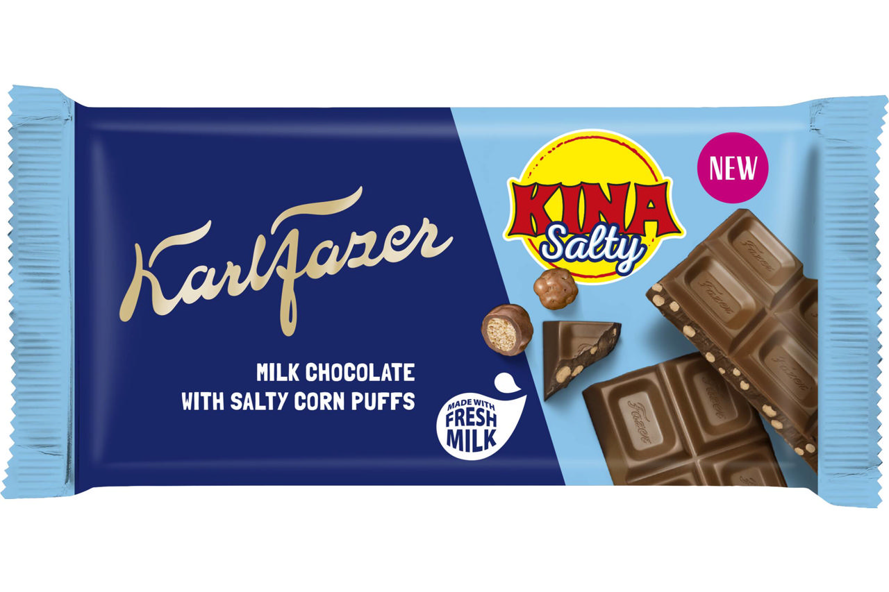 Karl Fazer Kina Salty 120g