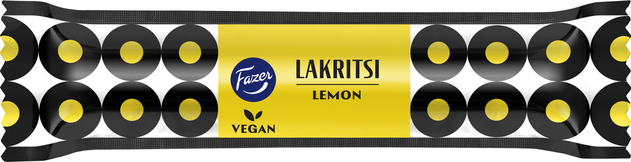 Lakritsi Lemon Stång 20g