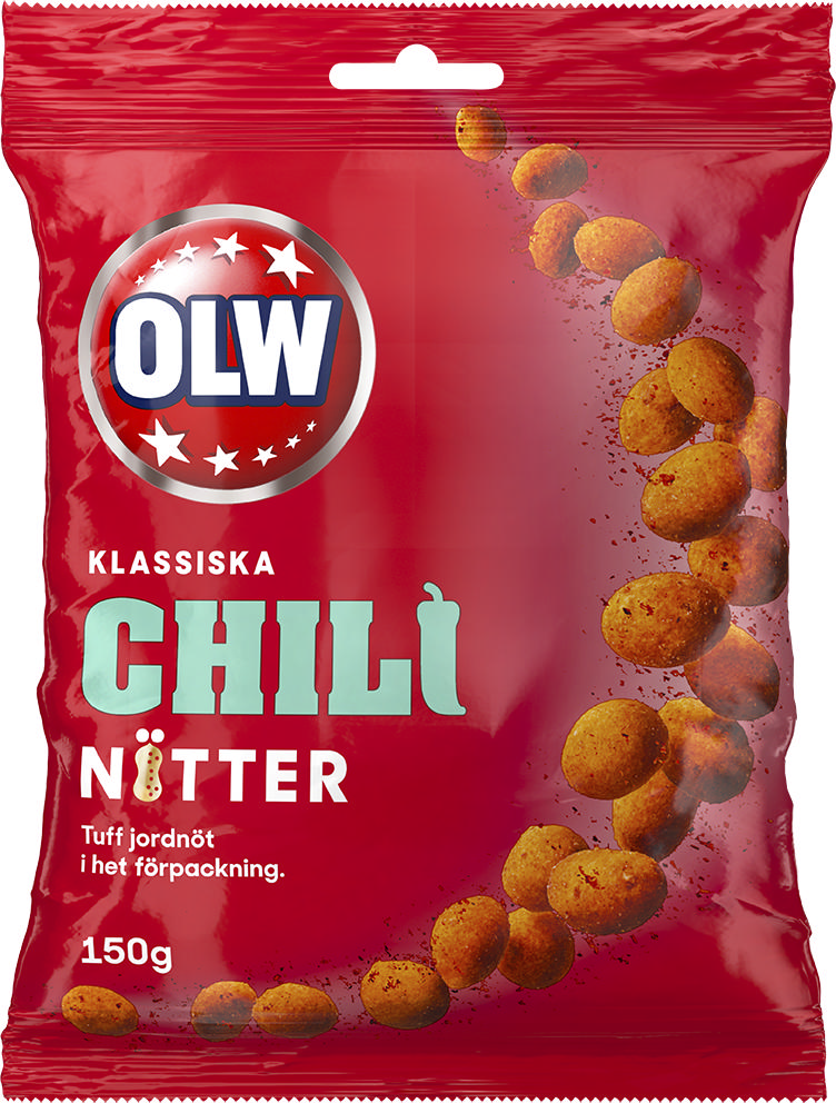 OLW Chili Nuts 150g