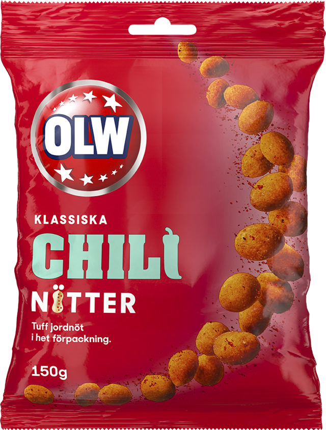 OLW CHILI NUTS 150G