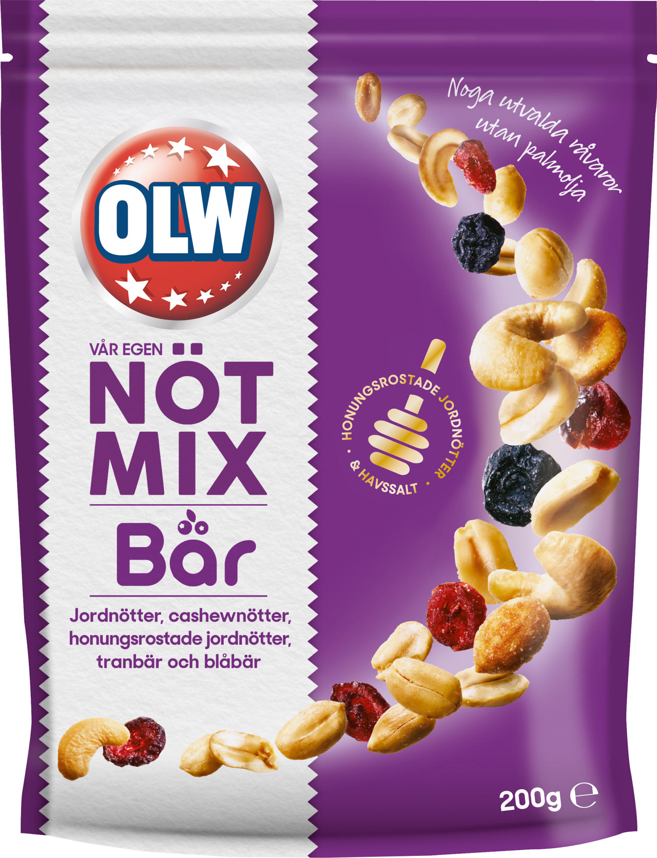 OLW Nötmix Bär 200g