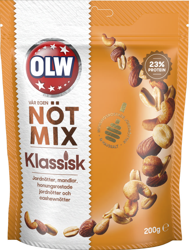 OLW Nötmix Klassisk 200g