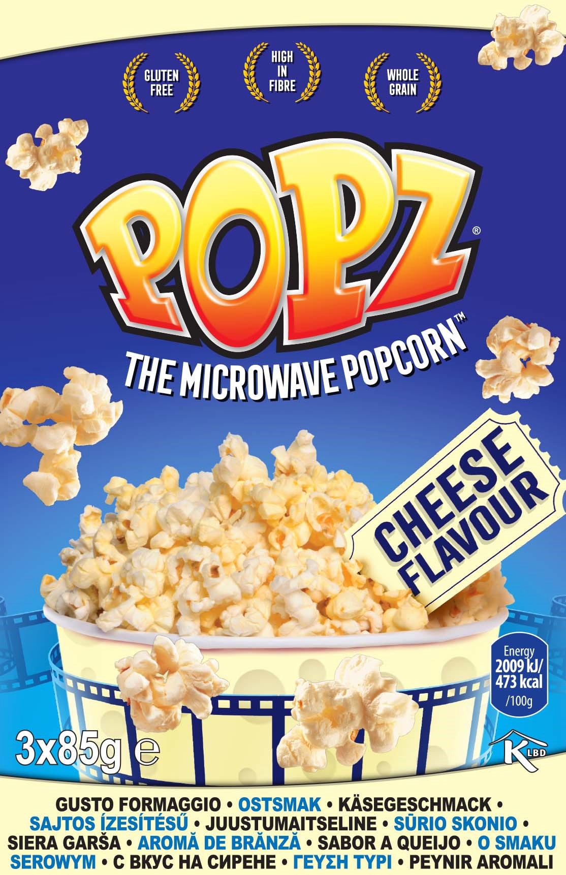POPZ MICROPOP CHEESE 3P