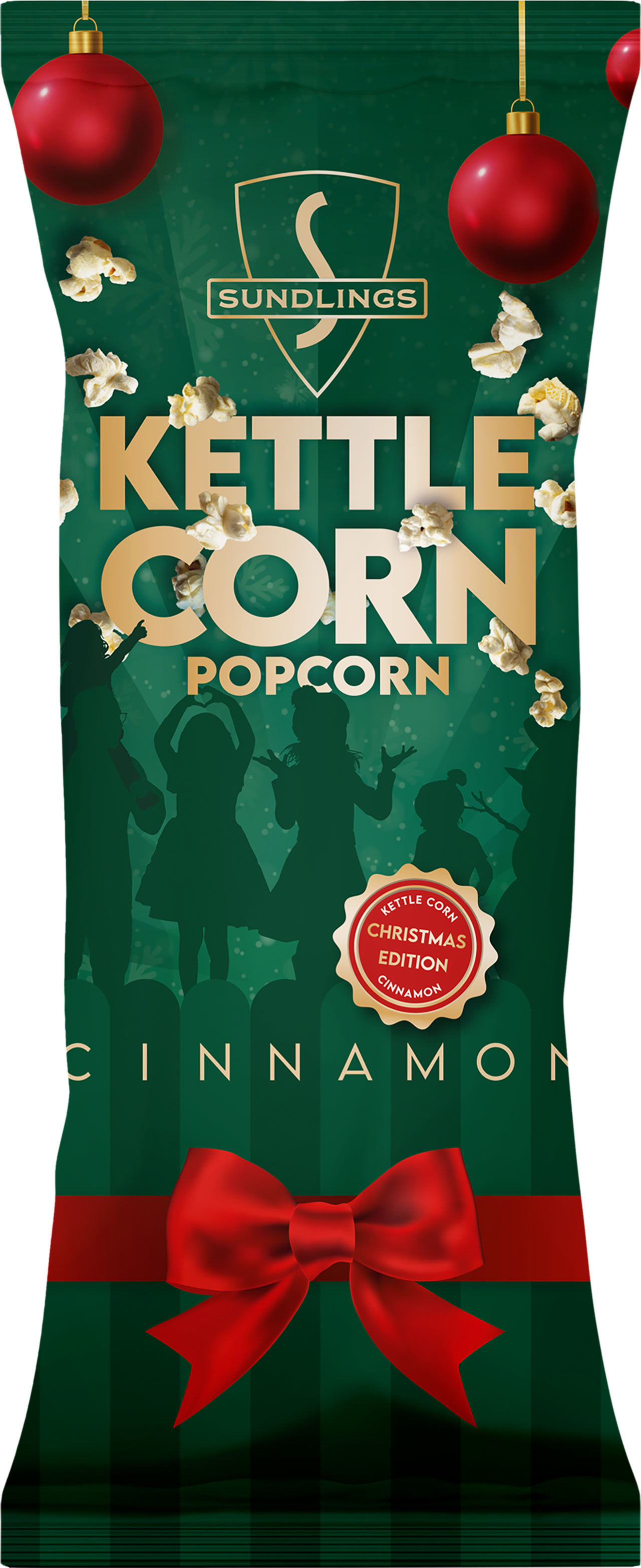 KETTLE CORN CINNAMON 100G