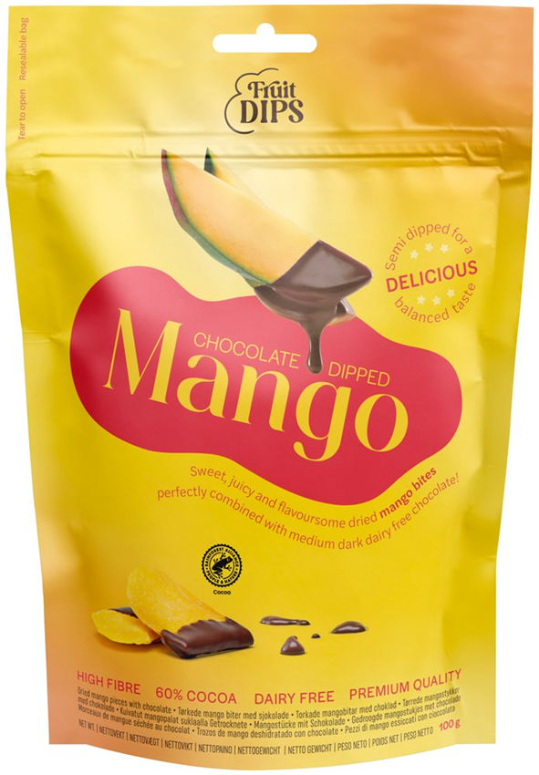 Fruit Dips Mango Chocolate 100g