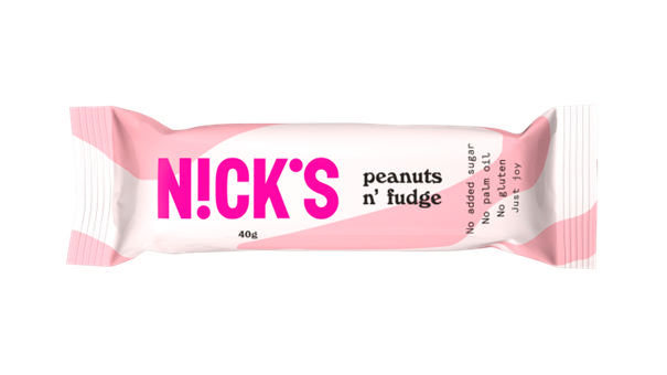 NICKS PEANUTS FUDGE 40G