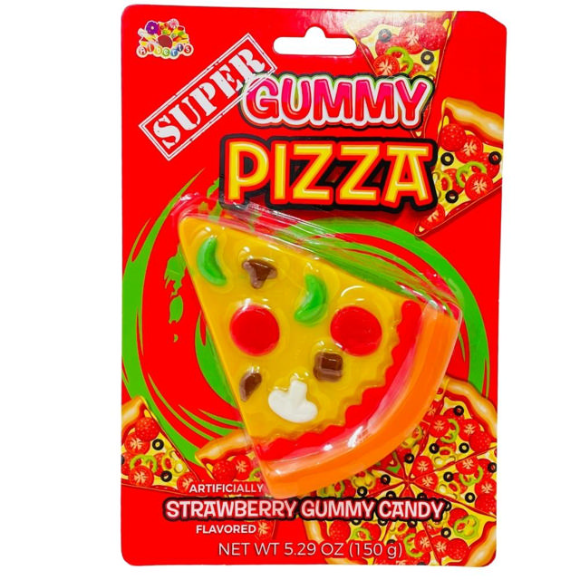 GIANT GUMMY PIZZA 150G